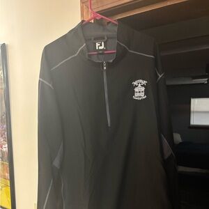 3x XXXL Black Footjoy FJ quarter zip pullover. Non smoking home. golf or casuall